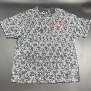 Y2K Shmack AOP All Over Print Double Sided Graphic T-Shirt Skate Grunge Surf XL